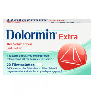 Produktbild von DOLORMIN extra Filmtabletten