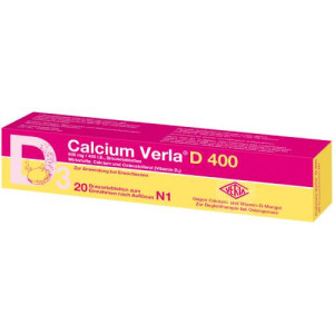 Produktbild von CALCIUM VERLA D 400 Brausetabletten