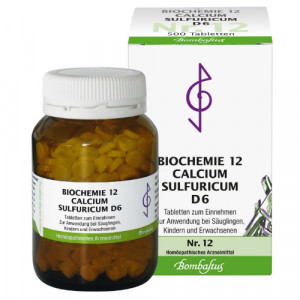 Produktbild von BIOCHEMIE 12 Calcium sulfuricum D 6 Tabletten