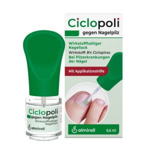 Produktbild von CICLOPOLI gegen Nagelpilz m.Applikationshilfe
