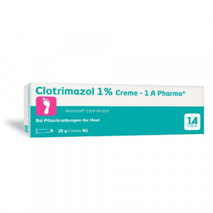 Produktbild von CLOTRIMAZOL 1% Creme-1A Pharma