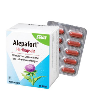 Produktbild von ALEPAFORT Mariendistel Hartkapseln