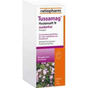 Produktbild von TUSSAMAG Hustensaft N zuckerfrei