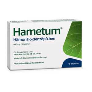 Produktbild von HAMETUM H&auml;morrhoiden Z&auml;pfchen