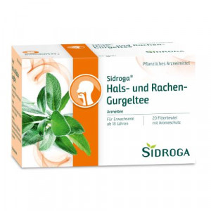 Produktbild von SIDROGA Hals- und Rachen-Gurgeltee Filterbeutel