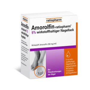 Produktbild von AMOROLFIN-ratiopharm 5% wirkstoffhalt.Nagellack
