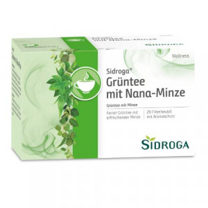 Produktbild von SIDROGA Wellness Gr&uuml;ntee m. Nana-Minze Filterb.