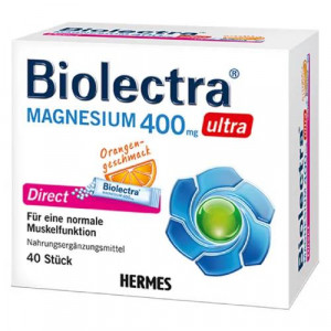 Produktbild von BIOLECTRA Magnesium 400 mg ultra Direct Orange