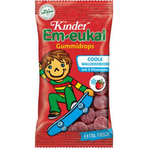 Produktbild von EM-EUKAL Kinder Gummidrops coole Walderdbeere zh.