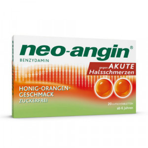 Produktbild von NEO-ANGIN Benzydamin akute Halsschmerz.Honig-Oran.