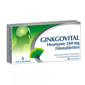 Produktbild von GINKGOVITAL Heumann 240 mg Filmtabletten