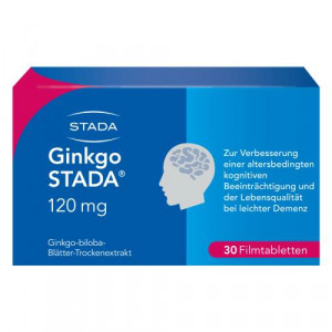Produktbild von GINKGO STADA 120 mg Filmtabletten