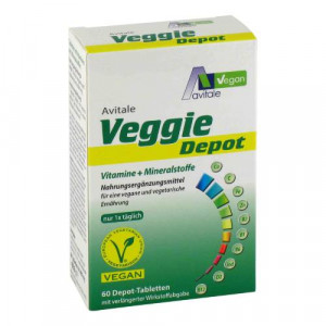 Produktbild von VEGGIE Depot Vitamine+Mineralstoffe Tabletten