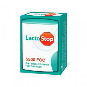 Produktbild von LACTOSTOP 5.500 FCC Tabletten Klickspender