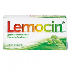 Produktbild von LEMOCIN gegen Halsschmerzen Lutschtabletten
