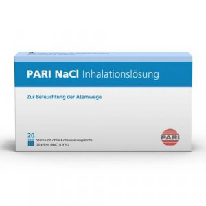 Produktbild von PARI NaCl Inhalationsl&ouml;sung Ampullen