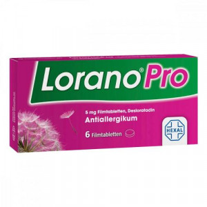 Produktbild von LORANOPRO 5 mg Filmtabletten