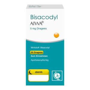 Produktbild von BISACODYL AIWA 5 mg Dragees