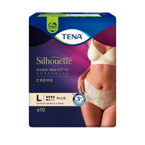 Produktbild von TENA SILHOUETTE Plus L creme Inkontinenz Pants
