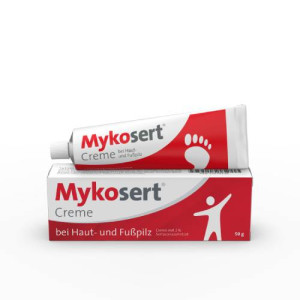 Produktbild von MYKOSERT Creme bei Haut- und Fu&szlig;pilz