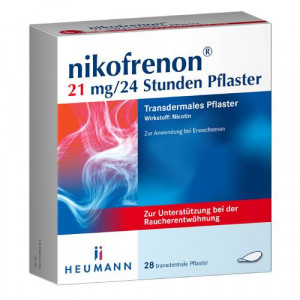 Produktbild von NIKOFRENON 21 mg/24 Stunden Pflaster transdermal