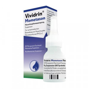 Produktbild von VIVIDRIN Mometason Heuschn.Nspr.50&mu;g/Sp. 60SprSt.