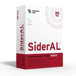 Produktbild von SIDERAL Eisen FORTE 30 mg Zitrusfrucht Sach.Gran.