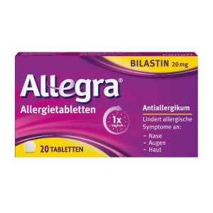 Produktbild von ALLEGRA Allergietabletten 20 mg Tabletten
