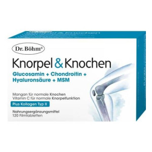 Produktbild von DR.B&Ouml;HM Knorpel & Knochen Tabletten