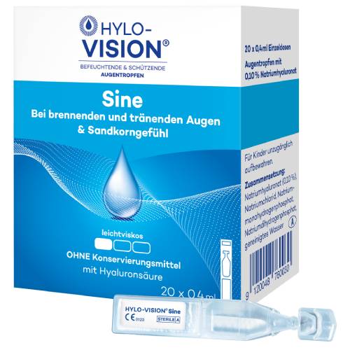 HYLO-VISION sine Einzeldosispipetten