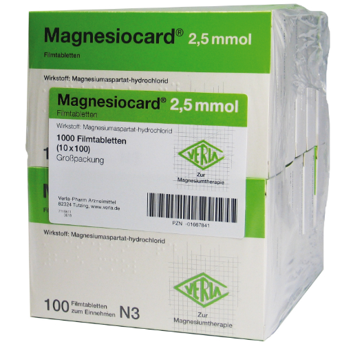 MAGNESIOCARD 2,5 mmol Filmtabletten