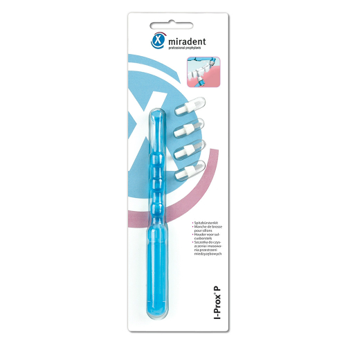 MIRADENT Spitzbürsten-Kit I-Prox P tra.blau 1H.4B.