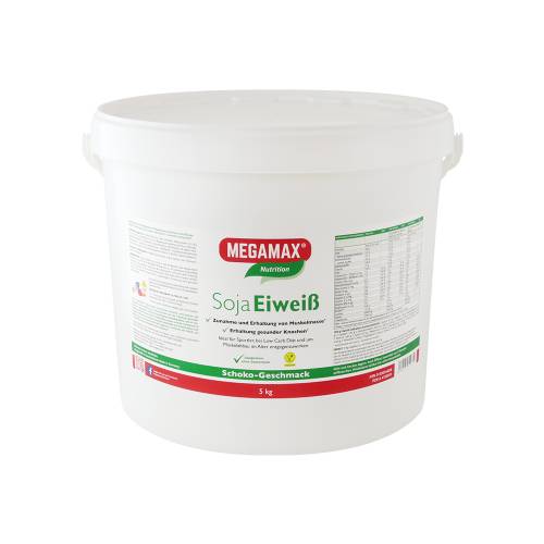 MEGAMAX Soja Eiweiß Schoko Pulver