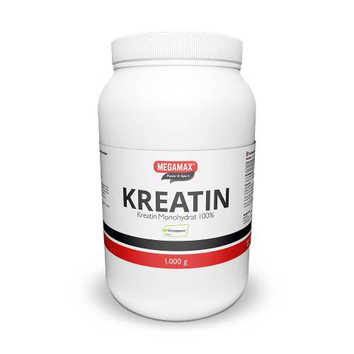 KREATIN MONOHYDRAT 100% Megamax Pulver