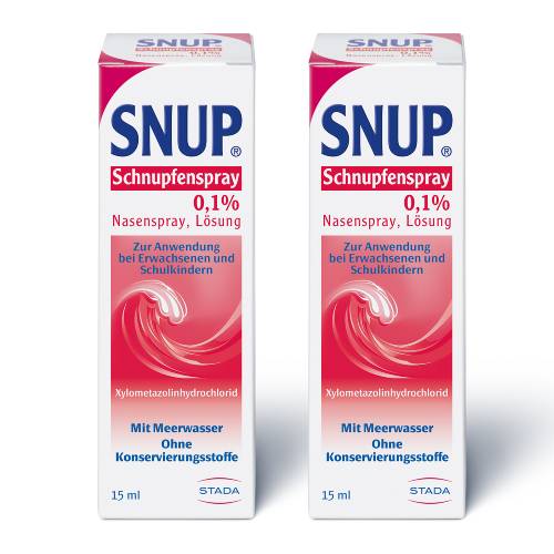 SNUP SCHNUPFENSPRAY 0,1% 2X15 ml