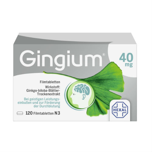 GINGIUM 40 mg Filmtabletten