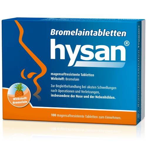 BROMELAIN TABLETTEN hysan magensaftres.Tabletten