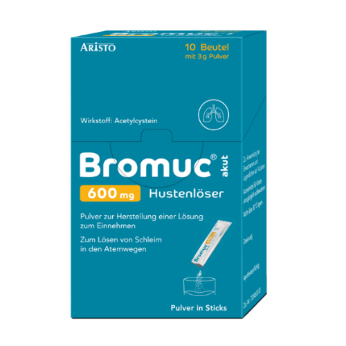 BROMUC akut 600 mg Hustenlöser Plv.z.H.e.L.z.Einn.