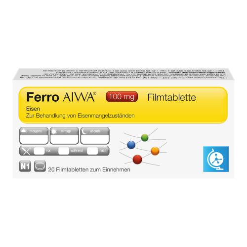 FERRO AIWA 100 mg Filmtabletten
