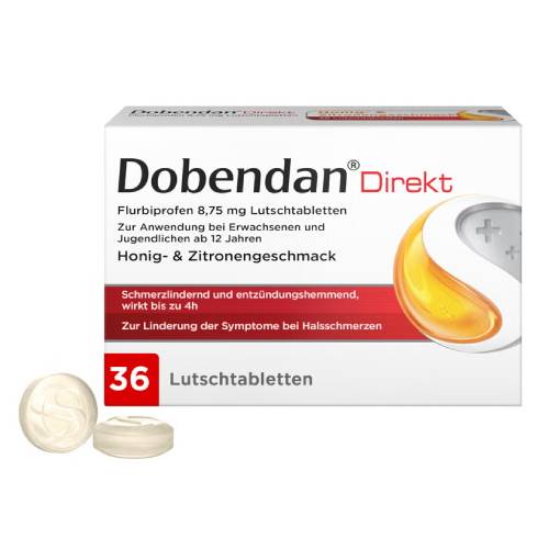 DOBENDAN Direkt Flurbiprofen 8,75 mg Lutschtabl.