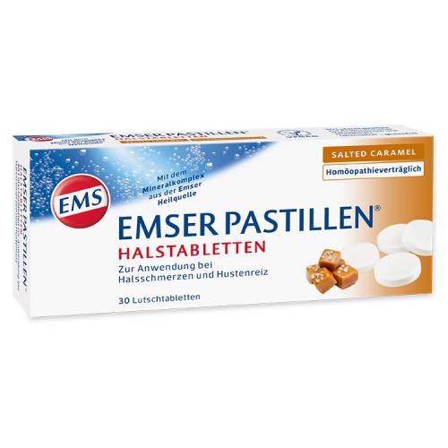 EMSER Pastillen Halstabletten salted Caramel