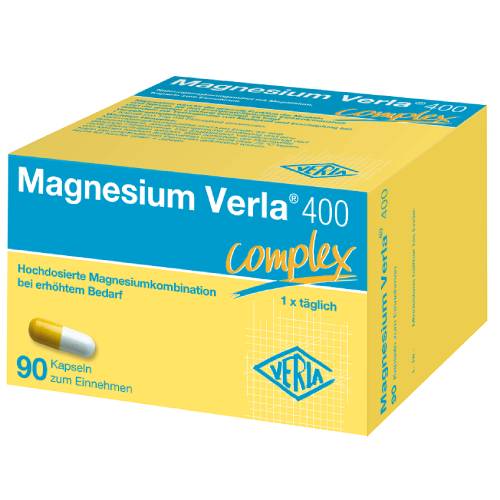 MAGNESIUM VERLA 400 Kapseln