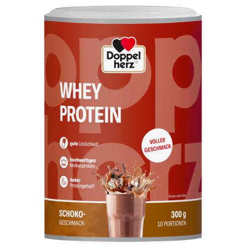 DOPPELHERZ Whey Protein Schoko-Geschmack Pulver